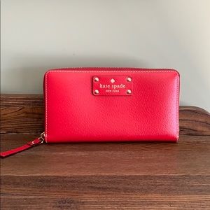 Kate Spade Neda Wellesley Leather Wallet